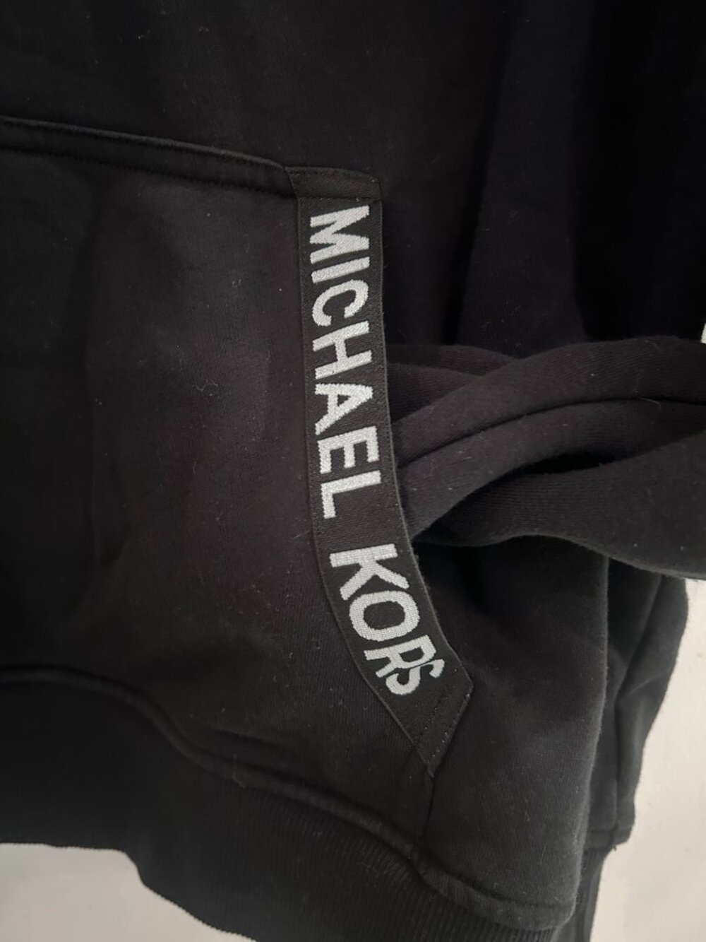Michael Kors Black Logo Hoodie XL - Picture 5 of 6